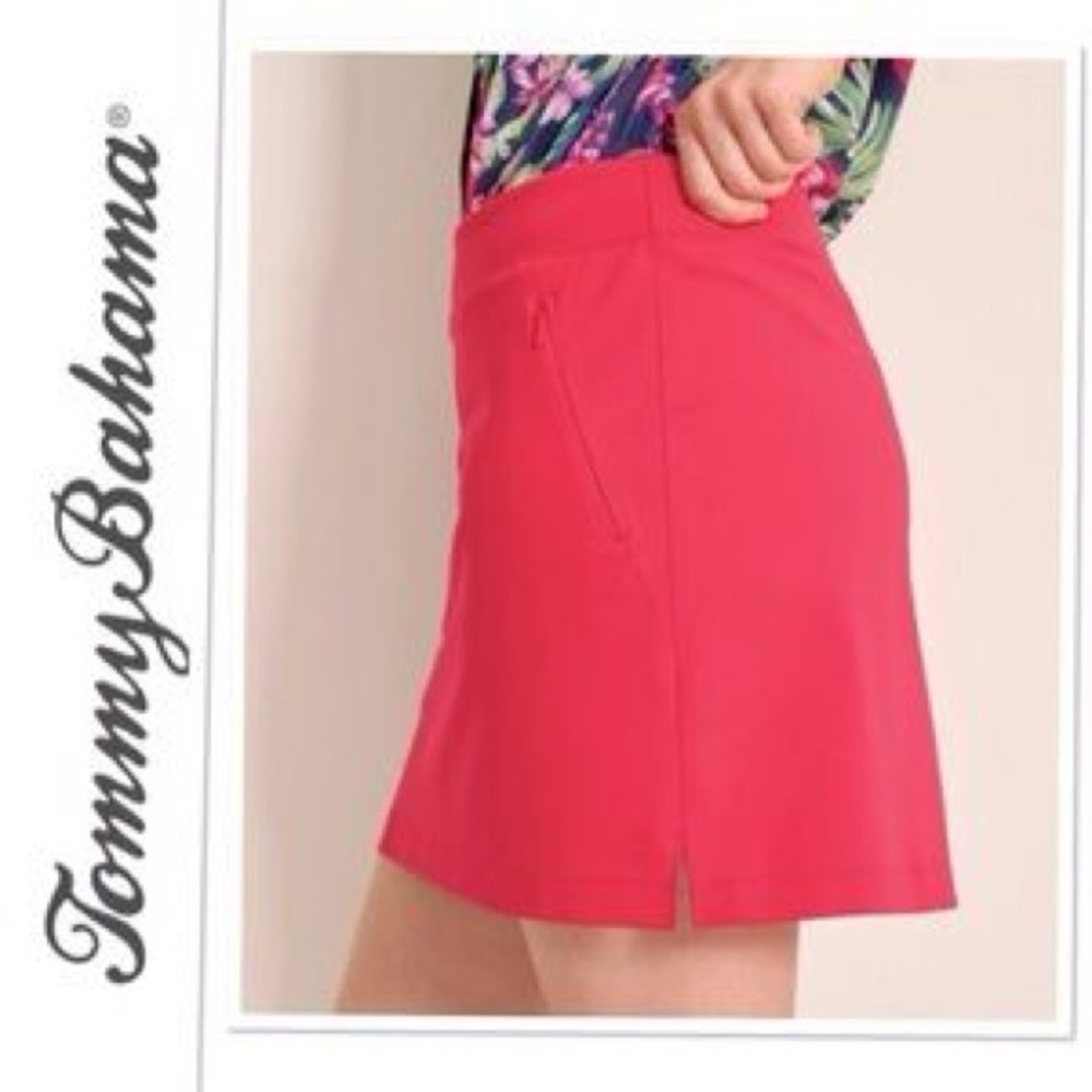 Tommy Bahama Coral Pink Mini Skirt size S
